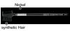 Eye Brow Comb & Brush #504 - Synthetic Hair_MD-7