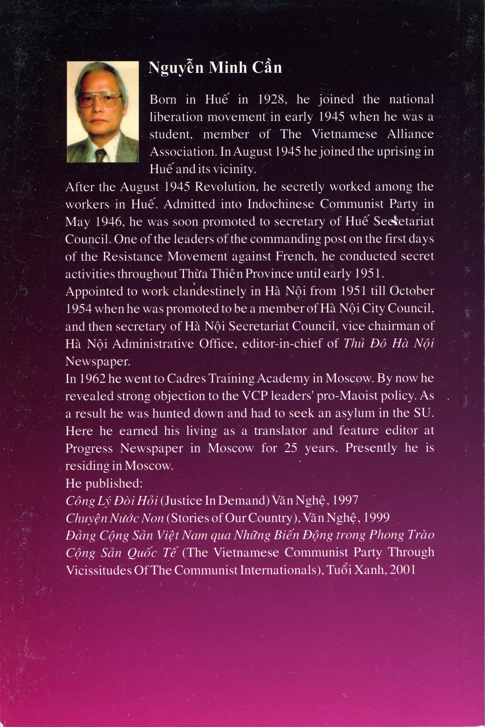 The Vietnamese Communist Party Through Vicissitudes Of The Communist Internationals